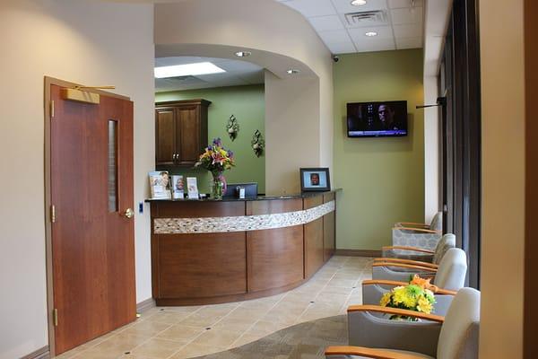 Reception area for Patients