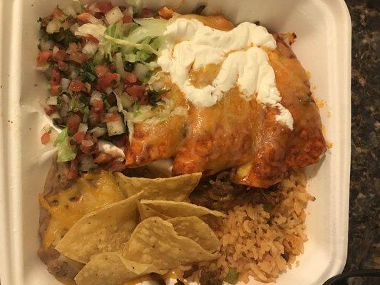 Enchilada Plate