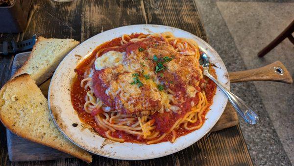 Chicken Parmesan (non Atkins version)