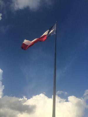 Flag at the dealership!