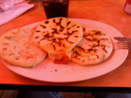 Jalapeño con queso popusas