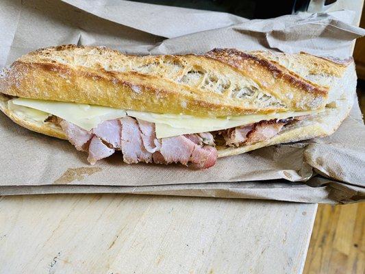 Ham & Cheese Baguette