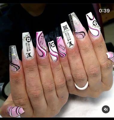 Acryclic Nail Tip set