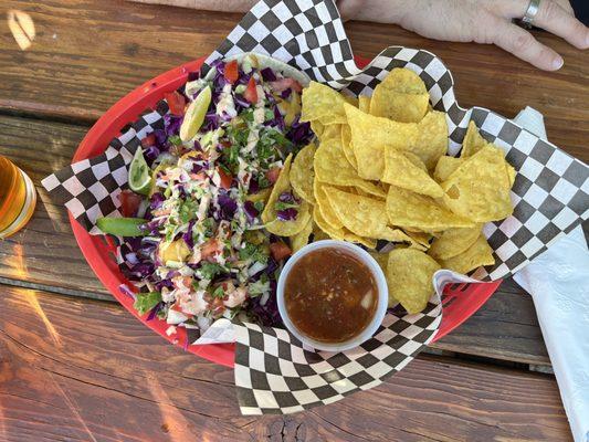 Baja fish tacos