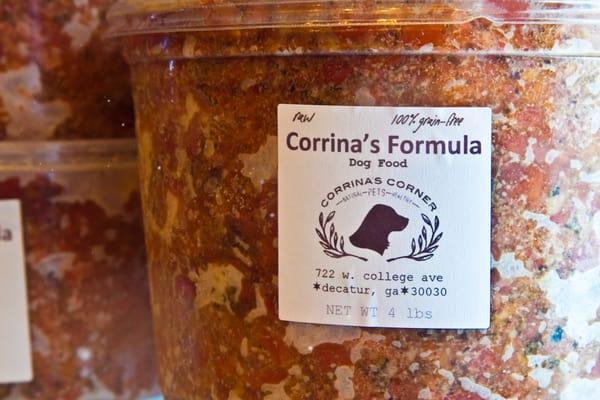 A shot of our iconic Corrina's Formula