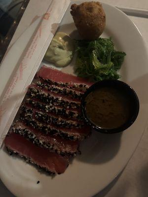 Ahi Tuna Dinner Entree