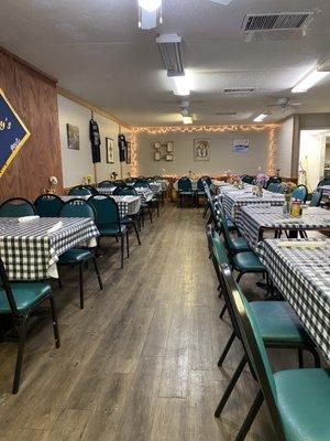 Back dining room