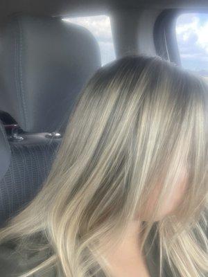 Maby @ The queen of blondes is the best hairstylist I've had work on my blonde.