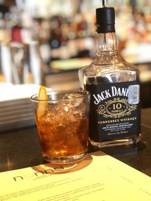 Old fashioned with jack daniels 10yr