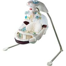 Toddler's Travels swing rentals rock gently side to side or back and forth,  a perfect way to soothe your baby after a long flight.