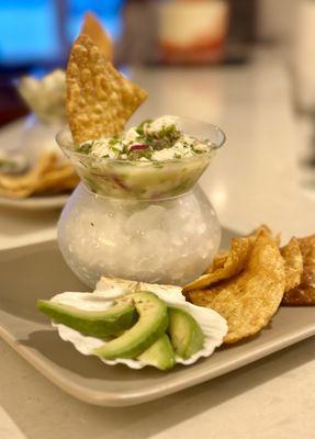 Halibut Cheek Ceviche