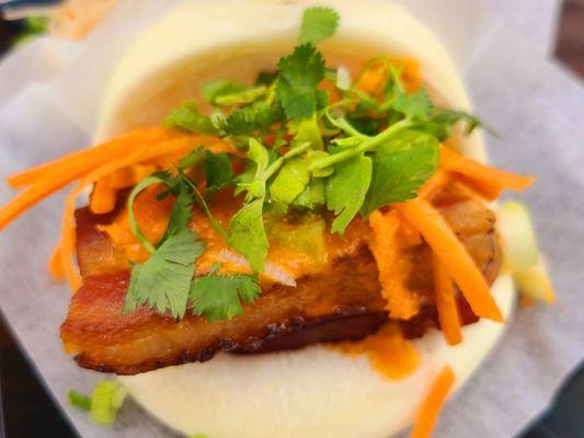 Smoked Pork Belly Bun