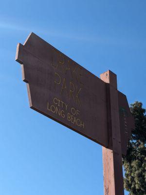 Drake Park sign