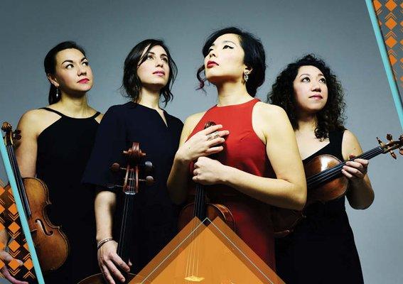 Aizuri Quartet has two performances at the Menil Collection, January 27 and 28.