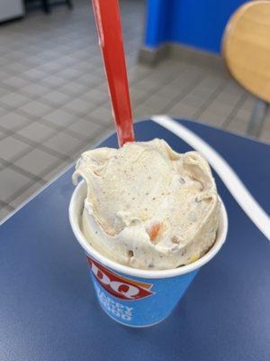 Mini Reese's Take 5 Blizzard - the saltiness of the pretzels paired well with the sweetness