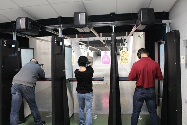 Indoor Gun Range at Second Amendment Sports