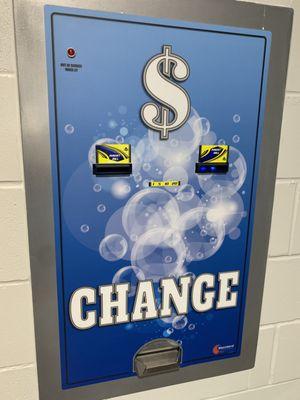 Change machine