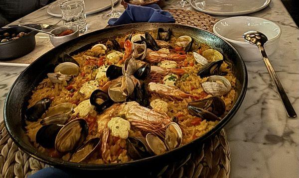 Seafood Paella