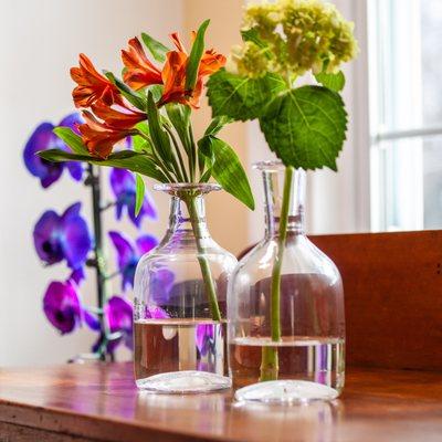 An example of our handblown vases