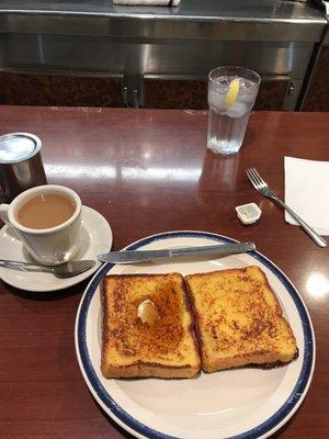 Very good French toast for $4.50!