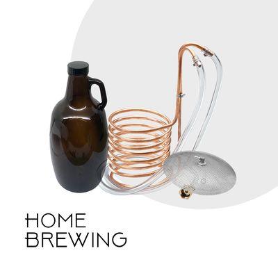 Homebrew fermenter, wort chiller, carboy accessories, false bottom, brewing kettle