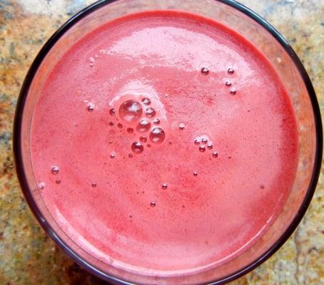 Red rooibos tea smoothie, learn to make antioxidant rich smoothies