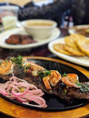 Surf n Turf Mojarra Frita