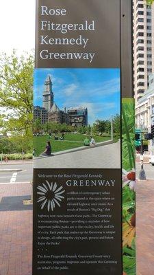 Boston's Dewey Square Park