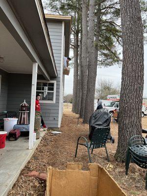 The movers threw every single box from my daughters room out the window!