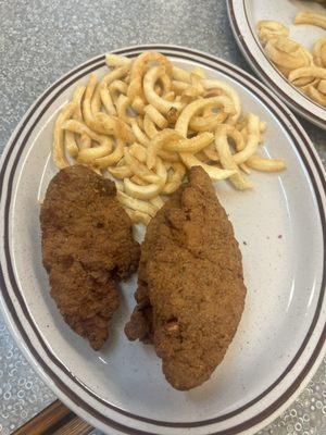 Kid's chicken tenders