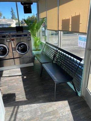 Self Serve Laundromat with Fluff and Fold service.