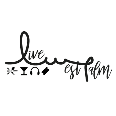 Logo design for a local blog that promotes the west palm beach lifestyle.