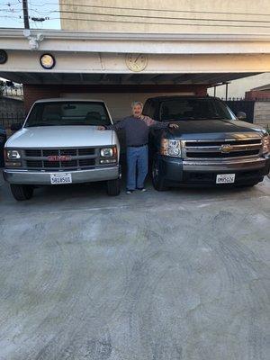 My 1999 Chevy 3500 1 Ton Truck & 2007 Chevy Silverado Pickup Truck.