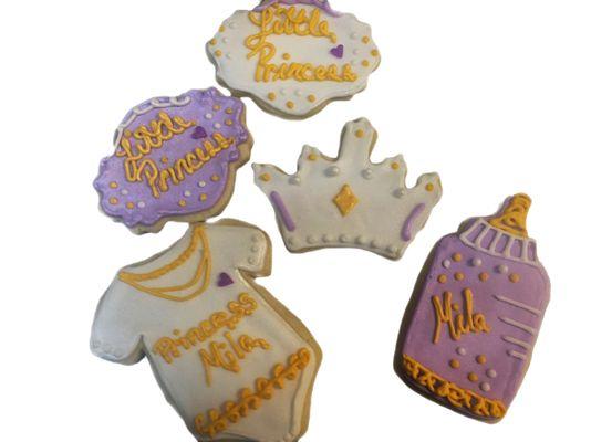 Custom Baby Shower Sugar Cookies