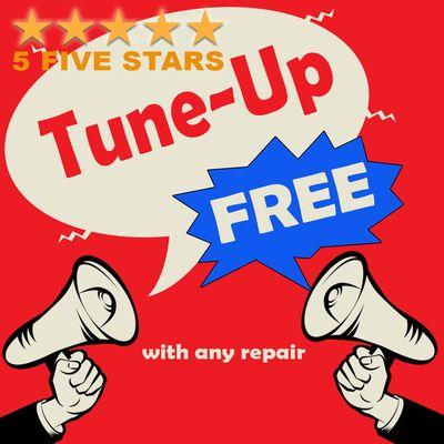 Tune up your system for free with us.