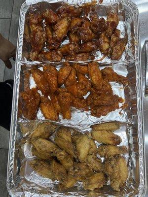 Chicken wings party tray