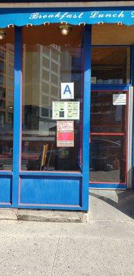 Storefront and signage