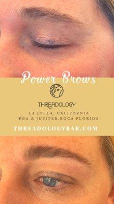 #powerbrows #hennabrows Instagram: @browsthatgowow Threading & Henna Brow Service. Last up to 14 days on skin and up to 6 weeks on hair.