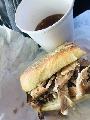 Porchetta Sangwich w Au Jus