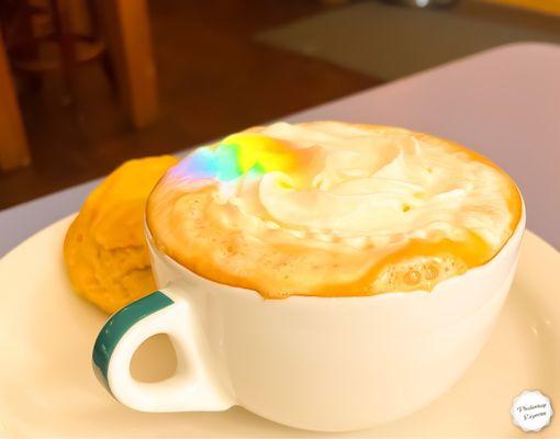 A little happy in your cup with the shine of a rainbow!