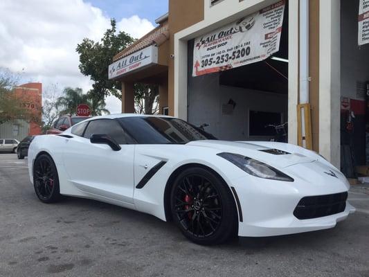 2015 Chevrolet Corvette stingray got a new makeover another happy customer.