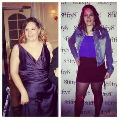 Happy client 80lbs down