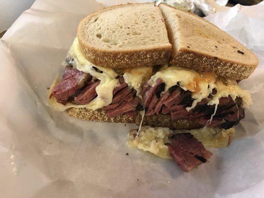 Reuben with pastrami