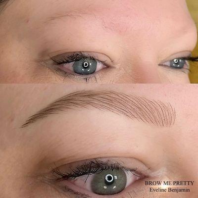 Hyperrealistic brows