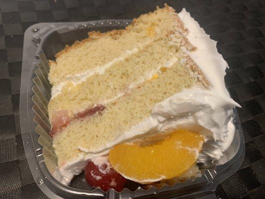 Mixed Fruit Tres Leches Cake