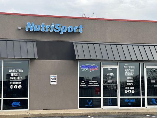 Exterior of NutriSport & Smoothie--Marion on Blairs Ferry Road in Marion, Iowa