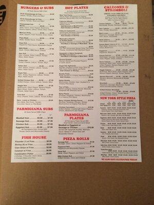 Back of take out menu- 9-2017