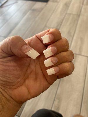 French tip full set 40$, and $40.50 if ya use credit card