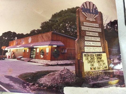 Bill's Seafood Market circa 1985