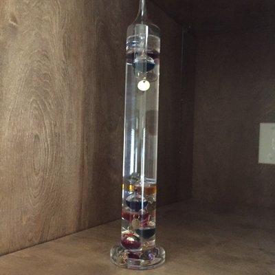 My Galileo thermometer I recently purchased at Marshalls!